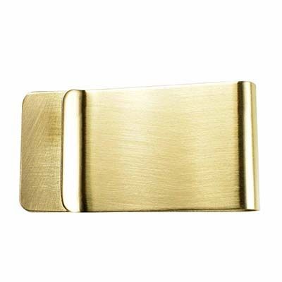 Picture of BRUSHED BRASS MONEY CLIP.