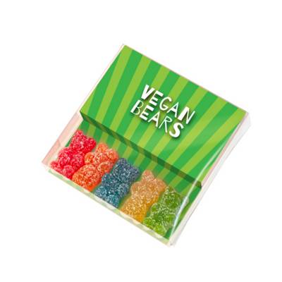 Picture of VEGAN JELLY BEARS SWEETS MAILING BOX.