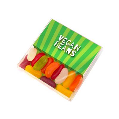 Picture of VEGAN JELLY BEANS SWEETS MAILING BOX.