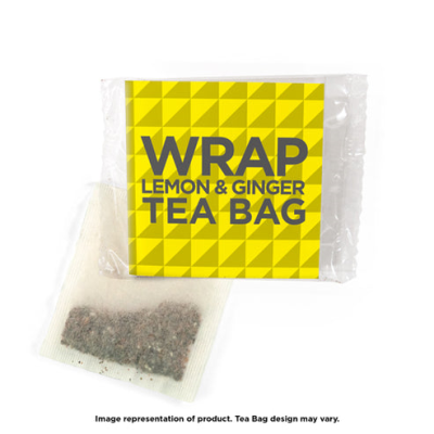 Picture of WRAP - LEMON & GINGER TEA BAG