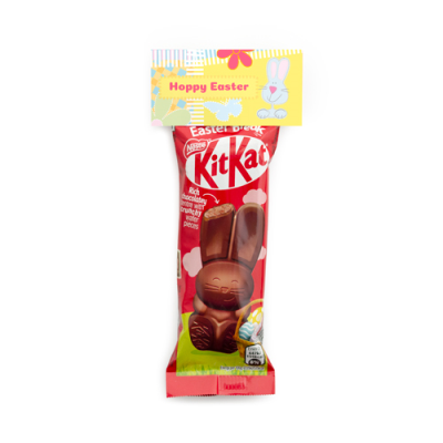 Picture of HEADER BAG - KIT KAT CHOCOLATE BUNNY RABBIT EASTER RABBIT