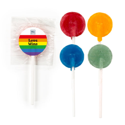 Picture of PRIDE ASSORTED FLAT LOLLIPOPS