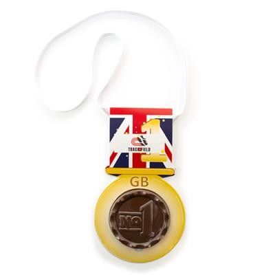 Picture of OLYMPIC CHOCOLATE MEDAL.