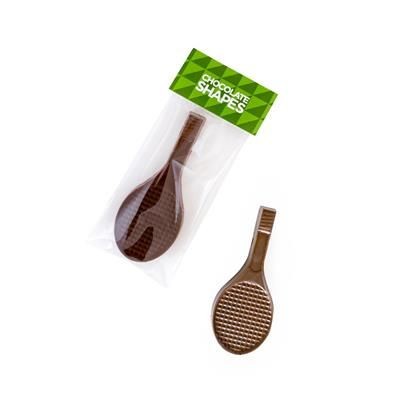 Picture of CHOCOLATE TENNIS RACQUET.