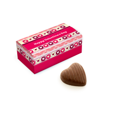 Picture of MINI CUBOID - MINI CHOCOLATE HEARTS