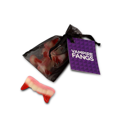 Picture of VAMPIRE FANGS ORGANZA BAG