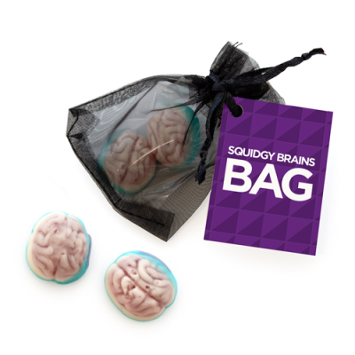 Picture of SQUIDGY BRAINS ORGANZA BAG
