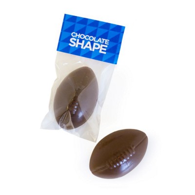 Picture of CHOCOLATE RUGBY BALL BAG