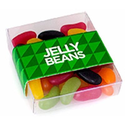 Picture of JELLY BEANS in a Acetate Box with Printed Wrap