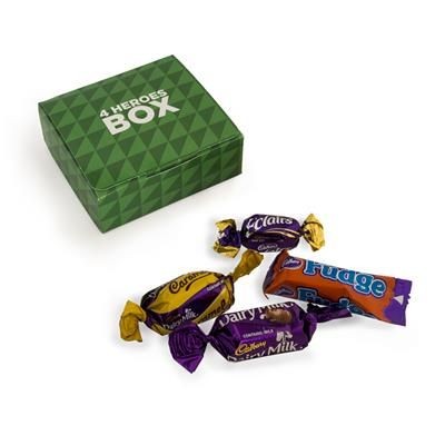 Picture of 4 HEROES CHOCOLATE BOX.