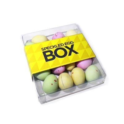 Picture of SPECKLED CHOCOLATE EASTER EGG BOX.