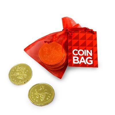 Picture of COIN ORGANZA BAG.