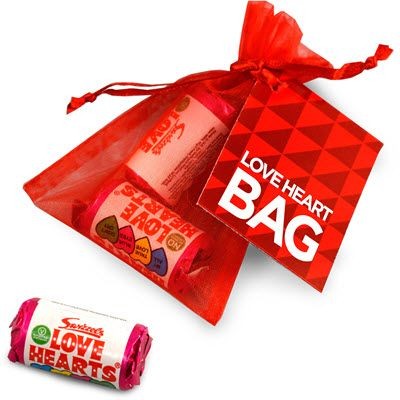 Picture of ORGANZA BAG - LOVE HEARTS.
