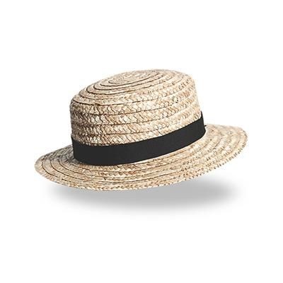 Picture of BOATER GOLDEN STRAW HAT