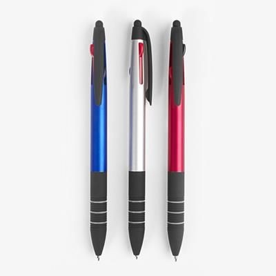 Picture of TRI-COLOUR PEN with Stylus