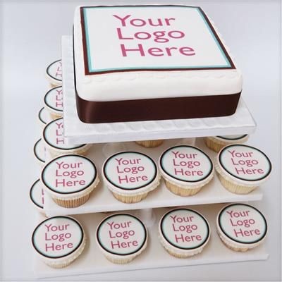 Picture of CORPORATE LOGO CAKE TOWER