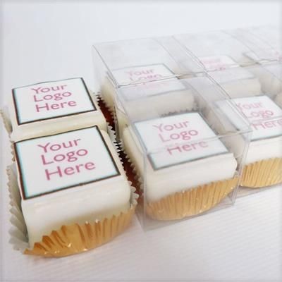 Picture of SQUARE MINI LOGO CAKE