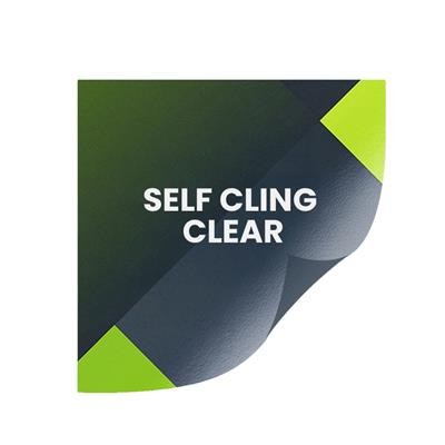 Picture of SELF CLING - CLEAR TRANSPARENT - A0