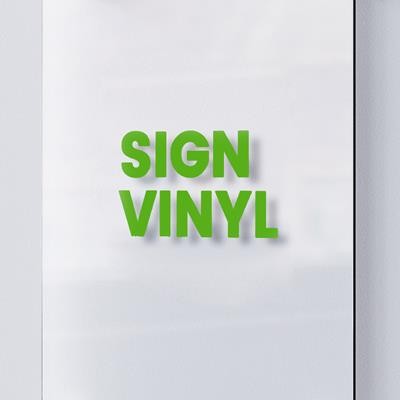 Picture of SIGN VINYL - A0