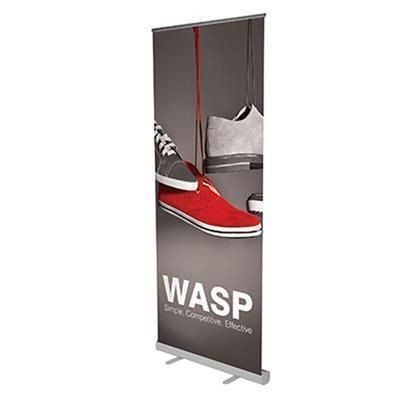 Picture of BLOCKOUT WASP PULL UP BANNER ECONOMY.