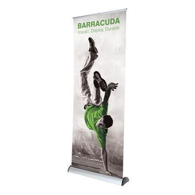 Picture of BARRACUDA PULL UP BANNER BLOCKOUT.