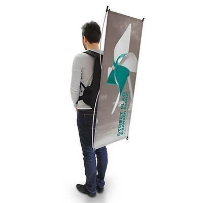 Picture of STREET FLAG BACKPACK RUCKSACK FLAG X BANNER.