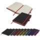 Picture of DENIRO EDGE in Red Distinctive A5 Hardback Note Book with a Deep, Soft-feel, PU Cover in Black