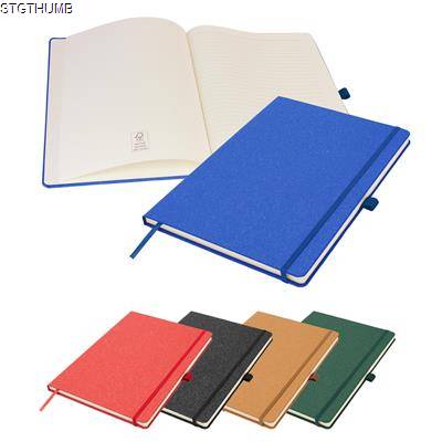 Picture of A4 ECO NOTE BOOK IIN BLUE.