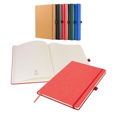 Picture of NOTES LONDON A4 ENVRIOBOOK in Red
