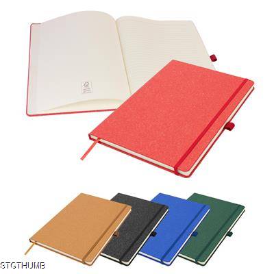 Picture of A4 ECO NOTE BOOK IIN RED.