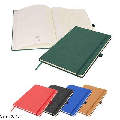 Picture of A4 ECO NOTE BOOK IIN GREEN.