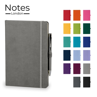 Picture of HOLMS A5 NOTE BOOK in Grey