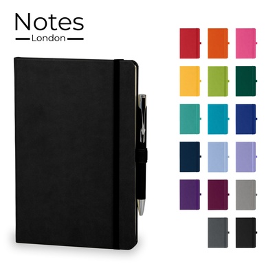 Picture of HOLMS A5 NOTE BOOK in Black