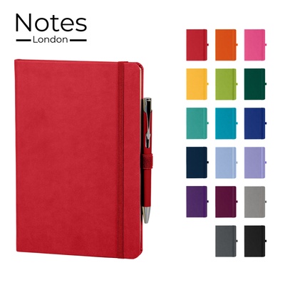 Picture of HOLMS A5 NOTE BOOK in Red