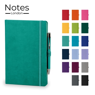 Picture of HOLMS A5 NOTE BOOK in Teal