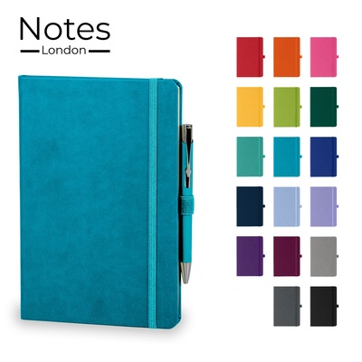 Picture of HOLMS A5 NOTE BOOK in Cyan