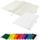 Picture of DUNN A4 PU SOFT FEEL LINED NOTE BOOK in White