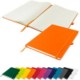 Picture of DUNN A4 PU SOFT FEEL LINED NOTE BOOK in Orange