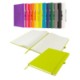 Picture of DUNN A4 PU SOFT FEEL LINED NOTEBOOK in Lime