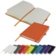 Picture of DIMES A5 LINED SOFT TOUCH PU NOTE BOOK in Orange