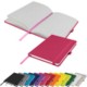 Picture of DIMES A5 LINED SOFT TOUCH PU NOTE BOOK in Pink