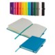Picture of DIMES A5 LINED SOFT TOUCH PU NOTEBOOK in Teal