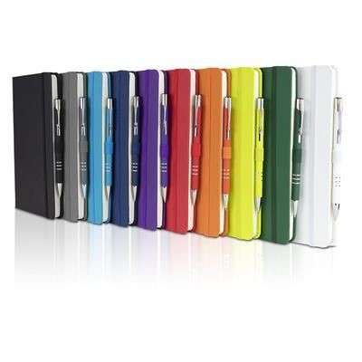 Picture of DIMES A5 PU NOTE BOOK PLUS PEN