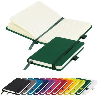 Picture of MORIARTY A6 LINED SOFT TOUCH PU NOTE BOOK 196 PAGES in Green.
