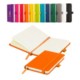 Picture of MORIARTY A6 LINED SOFT TOUCH PU NOTEBOOK in Orange