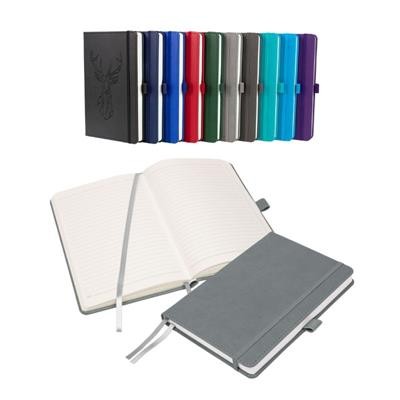 Picture of NOTES LONDON MORETTI A5 NOTEBOOK in Light Grey