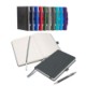 Picture of NOTES LONDON MORETTI A5 NOTEBOOK & PEN in Dark Grey