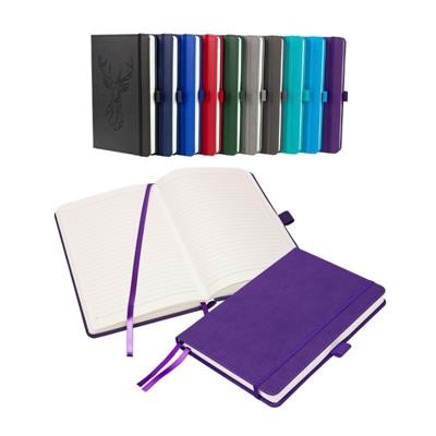 Picture of NOTES LONDON MORETTI A5 NOTEBOOK in Purple