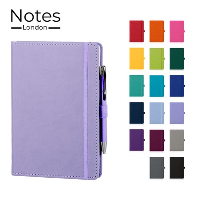 Picture of MORETTI A5 NOTE BOOK in Pastel Purple