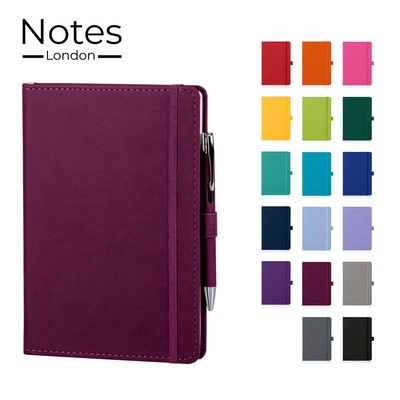 Picture of MORETTI A5 NOTE BOOK in Burgundy